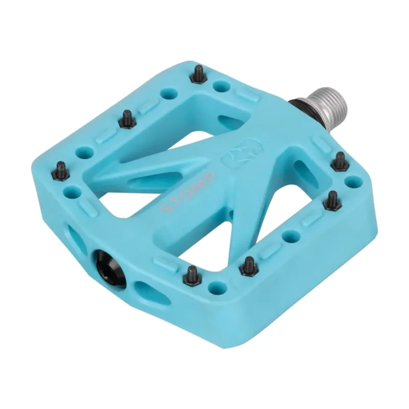 Oxford Stomp Jr Nylon Flat MTB Pedals - Turquoise
