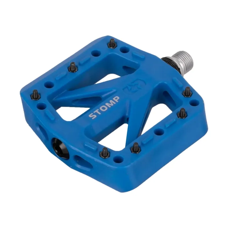 Oxford Stomp Jr Nylon Flat MTB Pedals - Blue