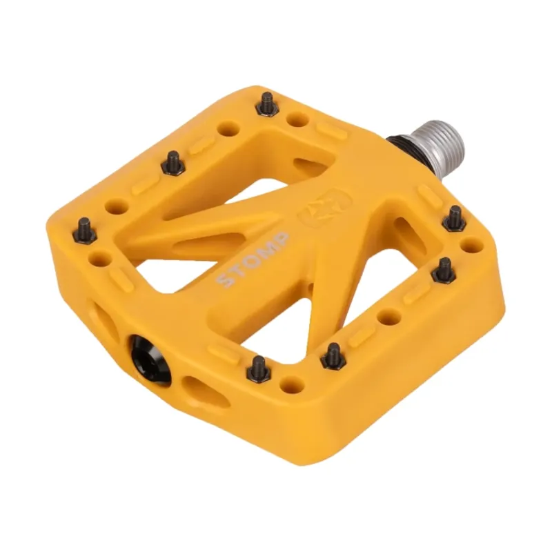 Oxford Stomp Jr Nylon Flat MTB Pedals - Yellow