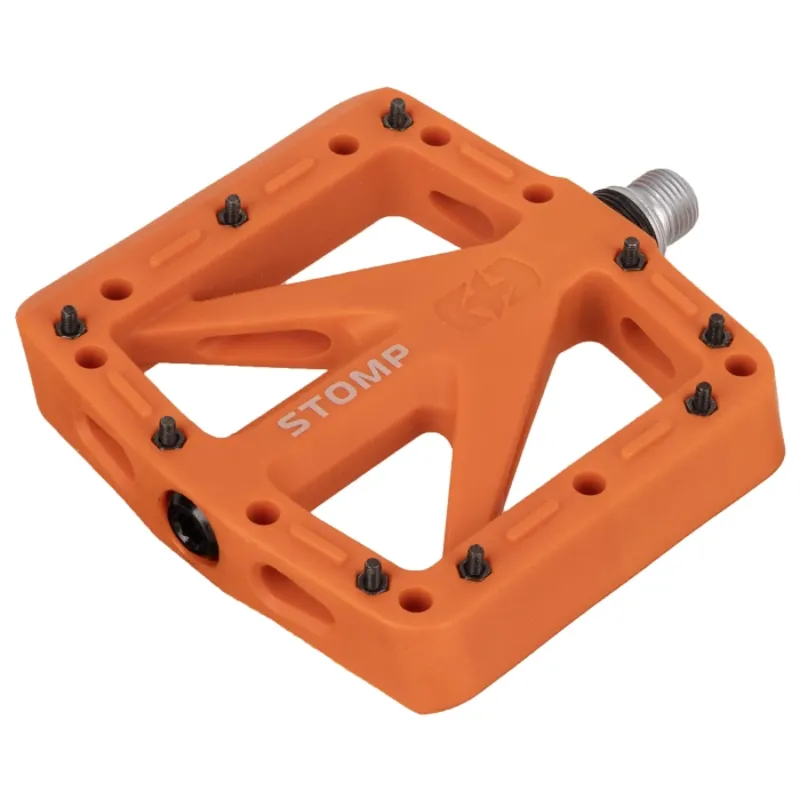 Oxford Stomp Nylon Flat MTB Pedals - Orange