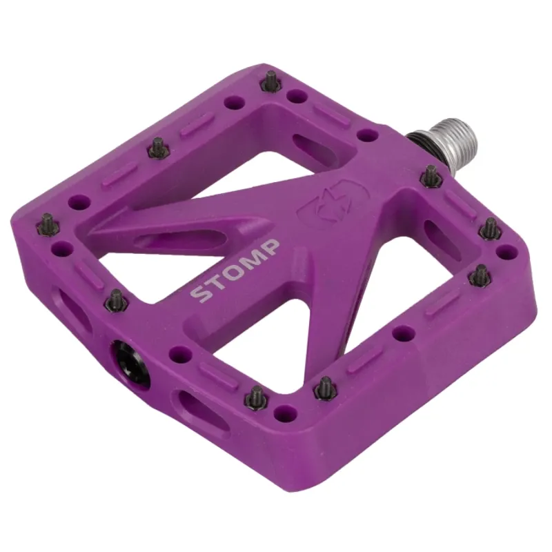 Oxford Stomp Nylon Flat MTB Pedals - Purple