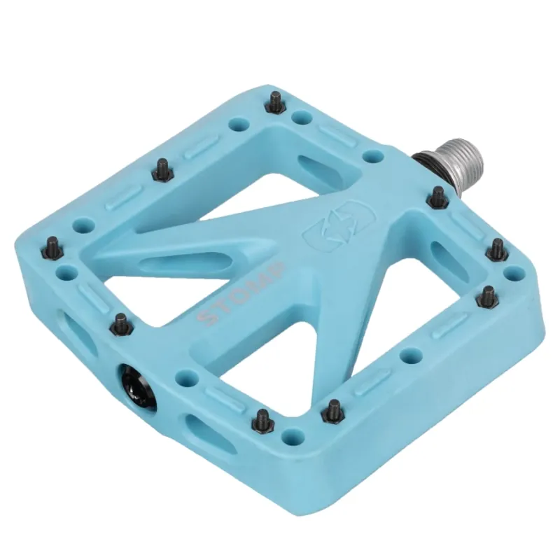 Oxford Stomp Nylon Flat MTB Pedals - Turquoise