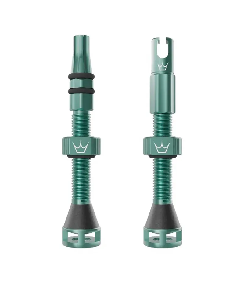 Peatys Holeshot Fast Flow Tubeless Valves - 42mm - Jade
