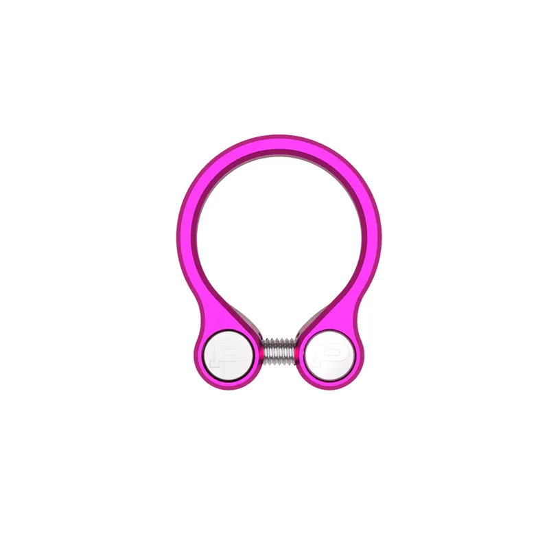 Pembree DBN Seat Clamp - 39.7mm - Pink-1