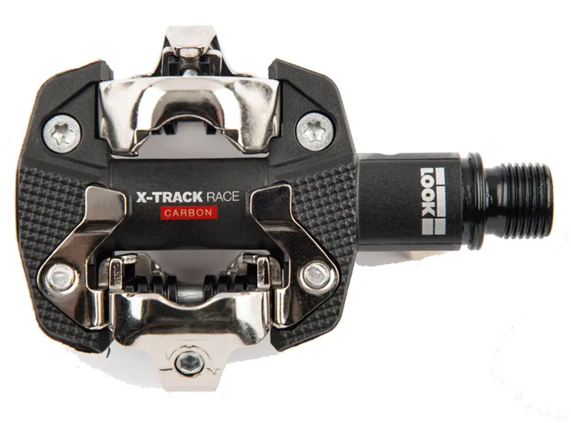 Look X-Track Race Carbon Clipless MTB Pedals - Black