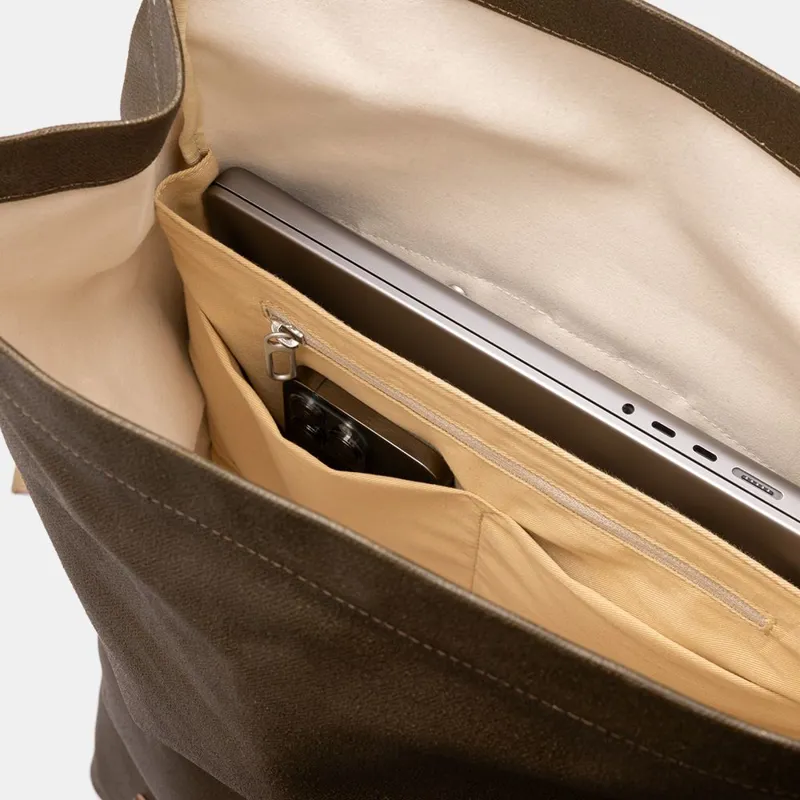 Brooks Pickwick Backpack - Medium - Moss-3