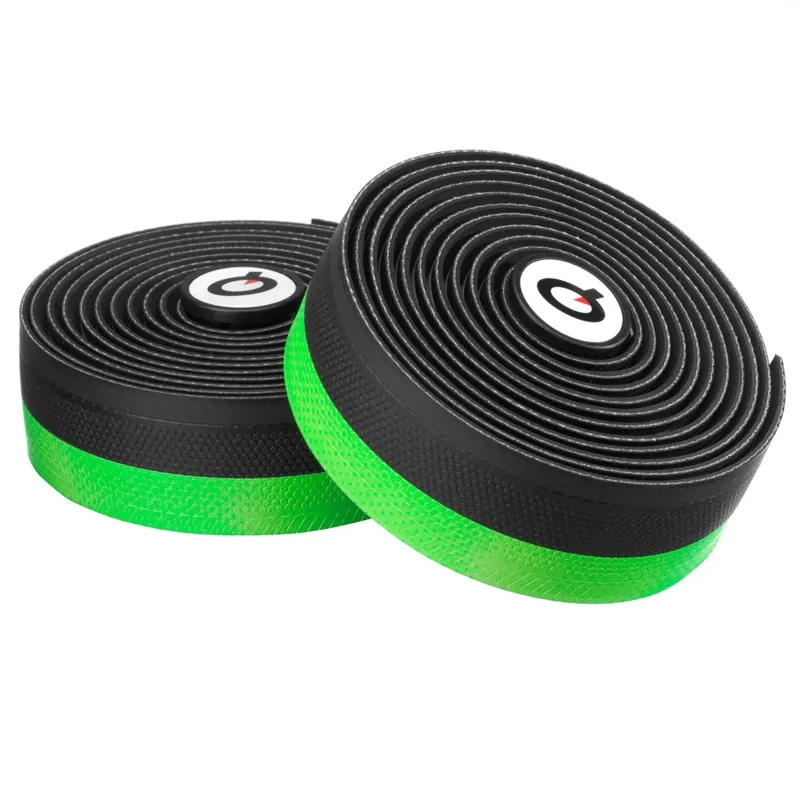 Prologo Onetouch 2 Gel Bar Tape - Black/Fluro Green
