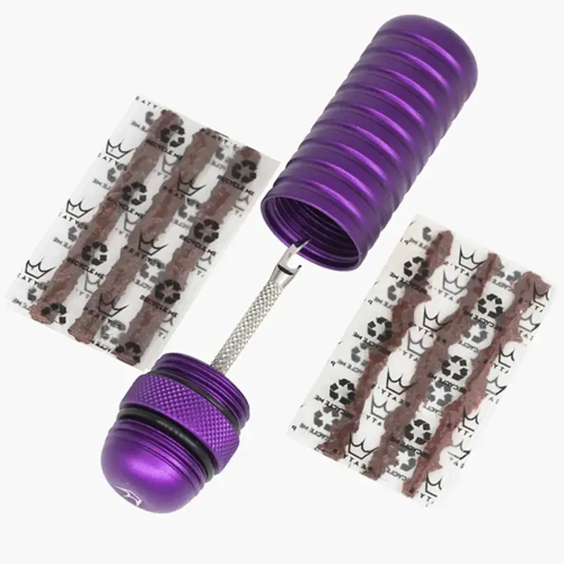 Peaty's Holeshot Tubeless Puncture Plugger Kit - Violet