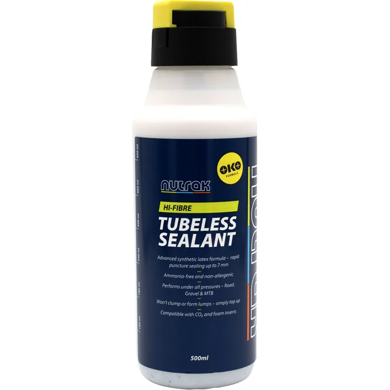 Nutrak Hi Fibre Tubeless Tyre Sealant - 500ml