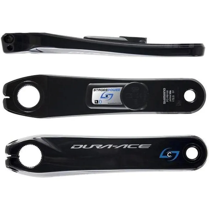 Stages Cycling Power Meter L Dura-Ace 9100 - Black