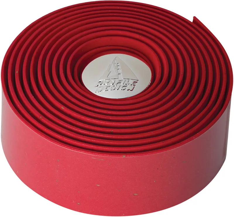 Profile Design Cork Handlebar Tape - Red
