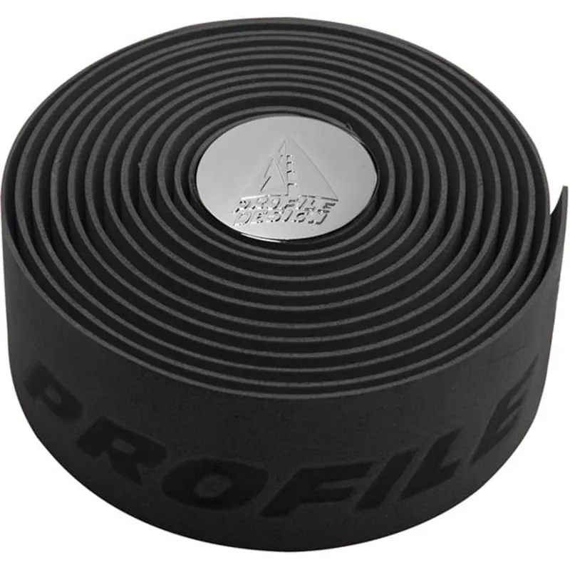 Profile Design Logo Handlebar Tape - Black