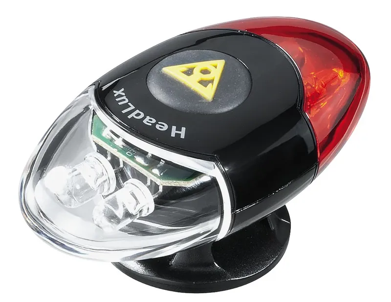 Topeak HeadLux Helmet Mount Light - White/Red