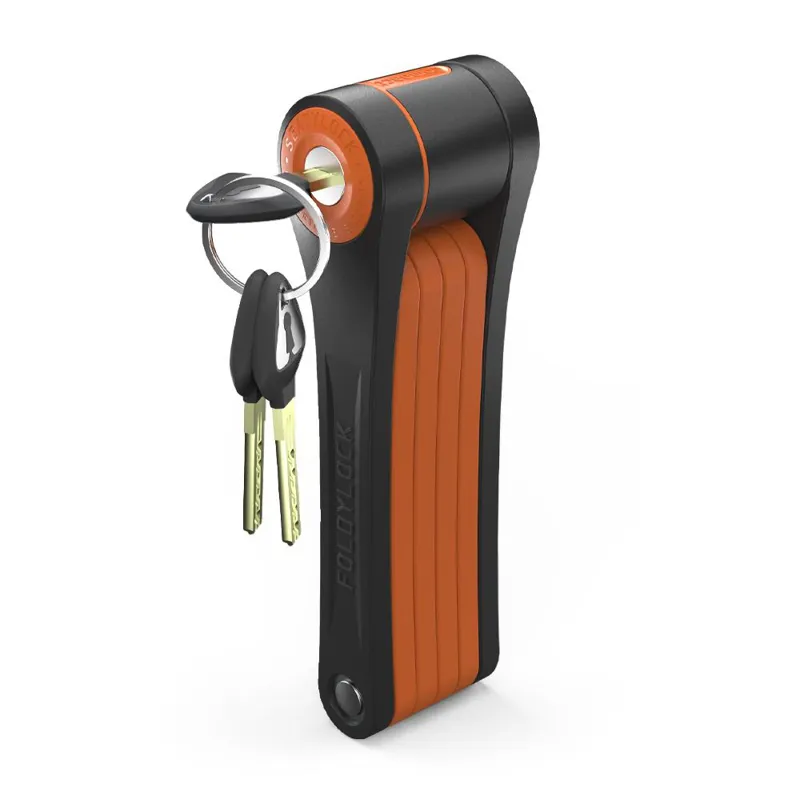 Seatylock Foldylock Compact Silver Rated Bike Lock - Orange-1