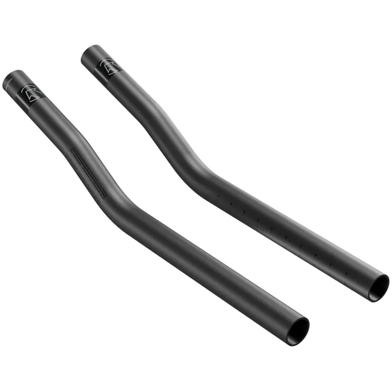 Pro Clip-On S-Bend 30 Alloy Extensions Only - Black