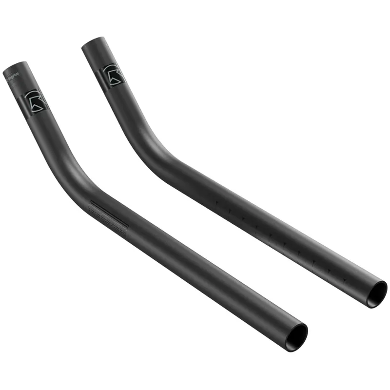 Pro Clip-On J-Bend 45 Alloy Extensions Only - Black
