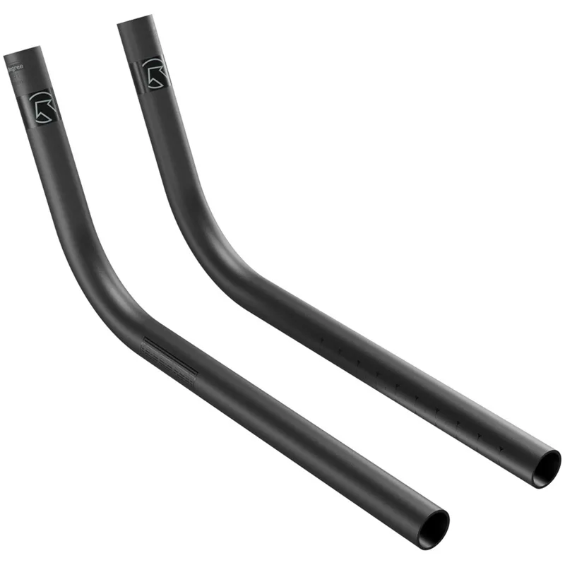 Pro Clip-On J-Bend 65 Alloy Extensions Only - Black