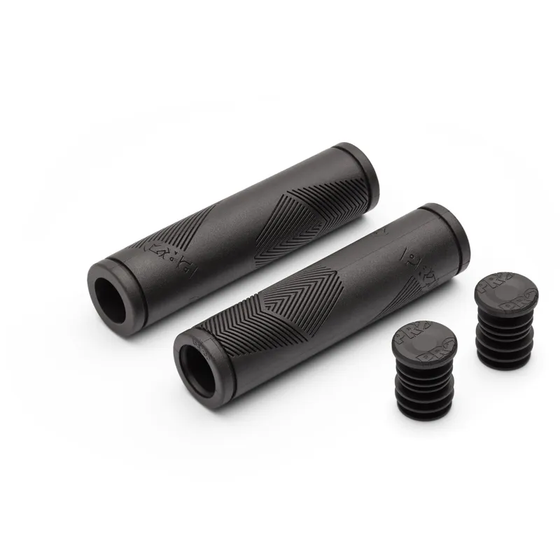 Pro Roller Race Sport Slide-On MTB Grips - 125 x 30mm - Black