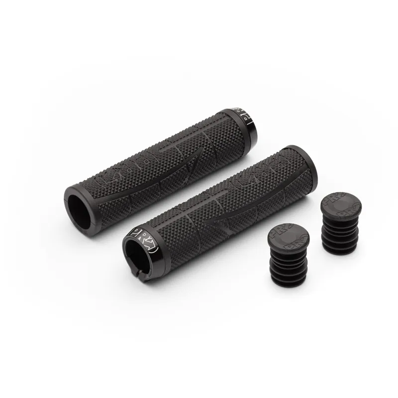 Pro Moon Dust Performance Lock-On MTB Grips - Black