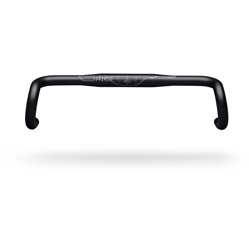 Pro LT Gravel Alloy 10 Degree Flare Gravel Road Handlebar - Black-1