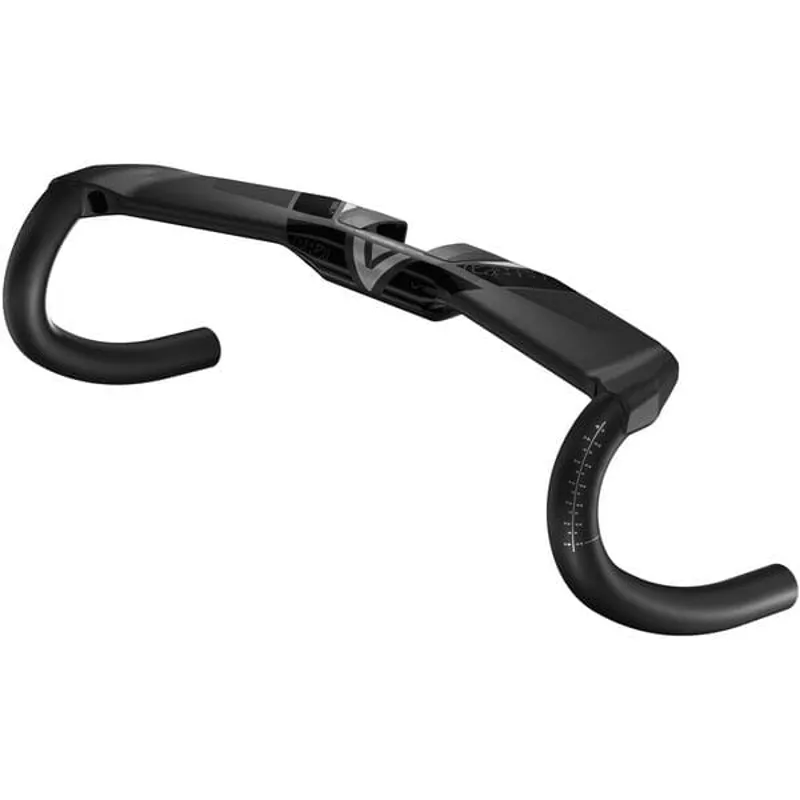 Pro Vibe Aero Compact Carbon Road Handlebars - 31.8mm - Black-1