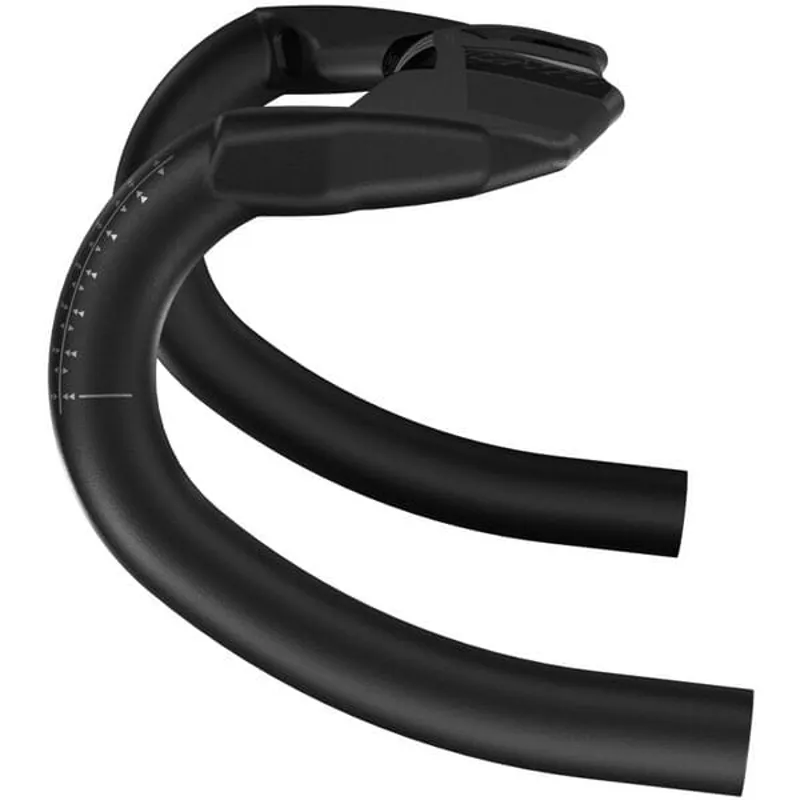Pro Vibe Aero Compact Carbon Road Handlebars - 31.8mm - Black-5