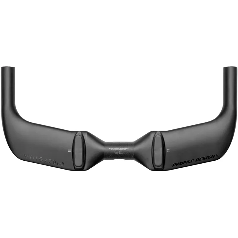 Profile Design Wing 20C+ II TT Triathlon Carbon Basebar and A3 Bracket Kit-1