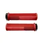 Peaty's Monarch Knurl Grip MTB Grips - Thin - Red
