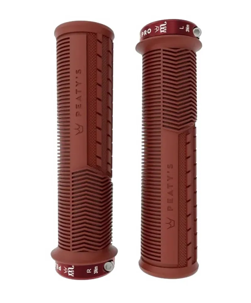 Peaty's Monarch Pro Grip - Mushroom - Thin - Brick Red