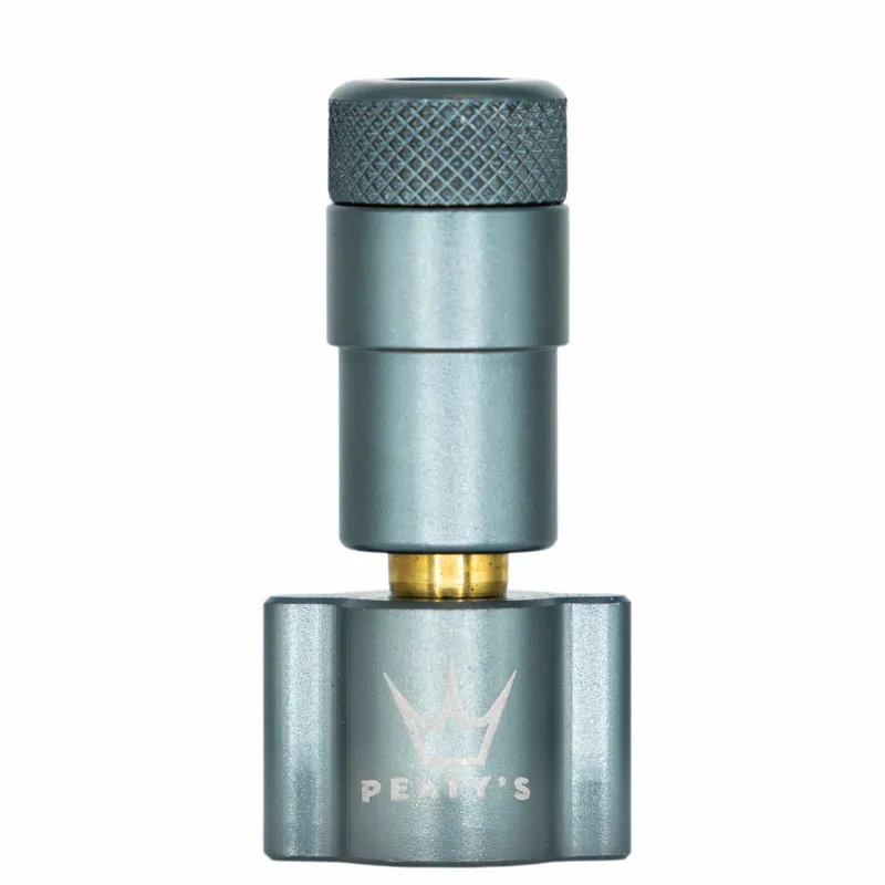 Peaty's Holeshot CO2 Tyre Inflator Head - Slate
