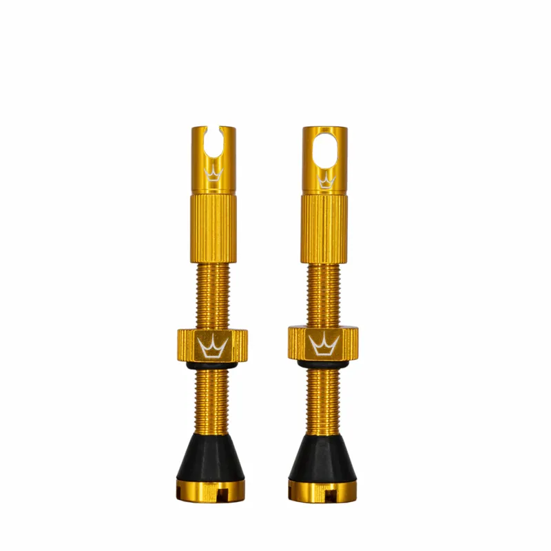 Peaty's x Chris King Tubeless MK2 Valves - 42mm - Gold