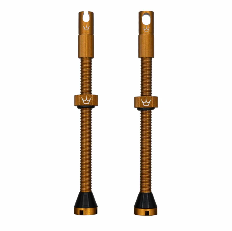 Peaty's x Chris King Tubeless MK2 Valves - 80mm - Bourbon