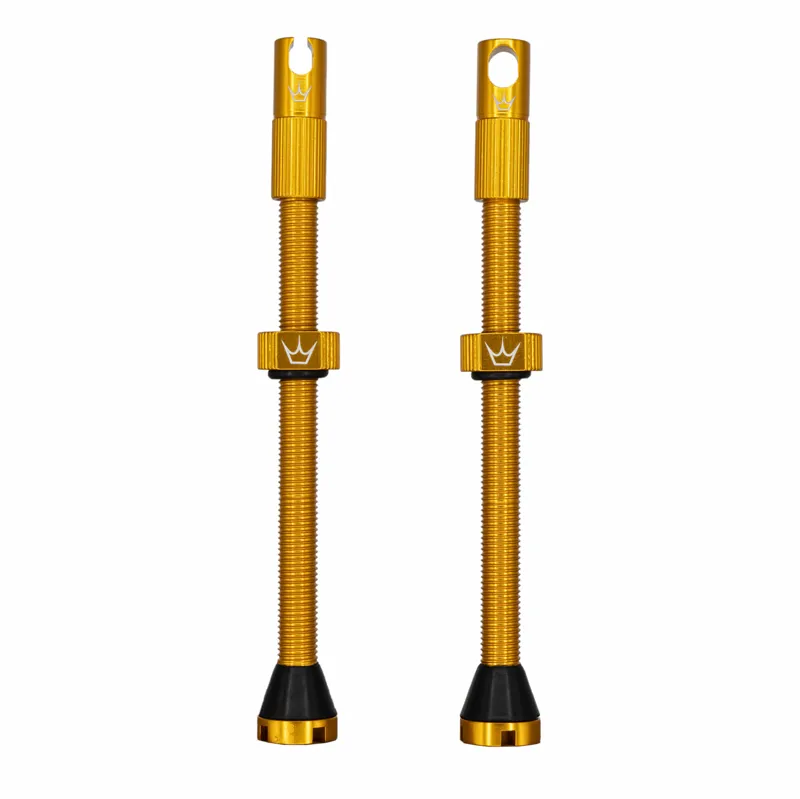 Peaty's x Chris King Tubeless MK2 Valves - 80mm - Gold