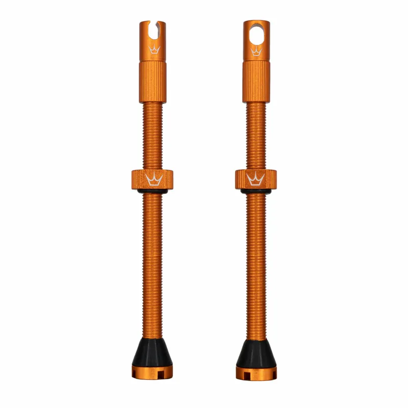 Peaty's x Chris King Tubeless MK2 Valves - 80mm - Mango