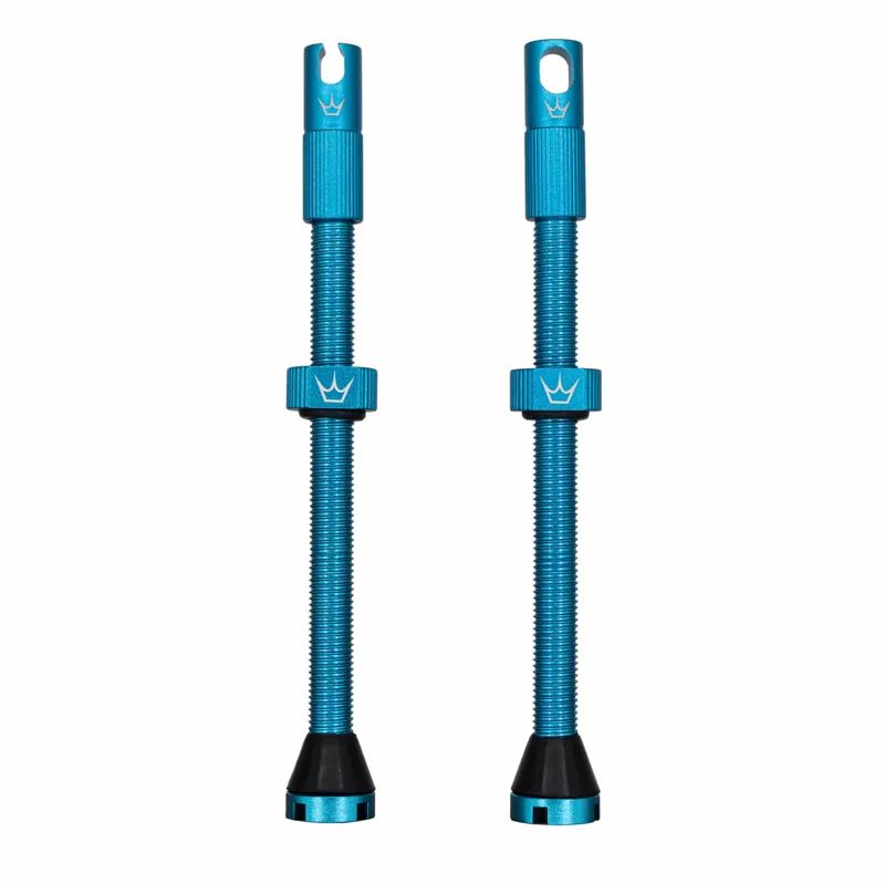 Peaty's x Chris King Tubeless MK2 Valves - 80mm - Turquoise