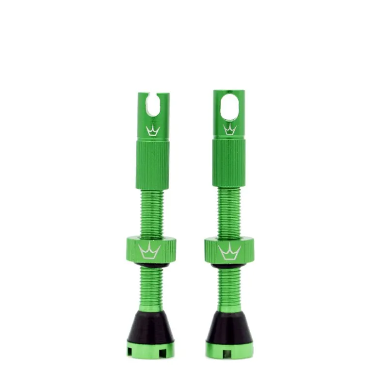 Peaty's x Chris King Tubeless MK2 Valves - 42mm - Emerald