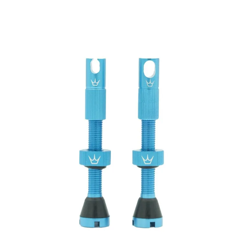 Peaty's x Chris King Tubeless MK2 Valves - 42mm - Turquoise