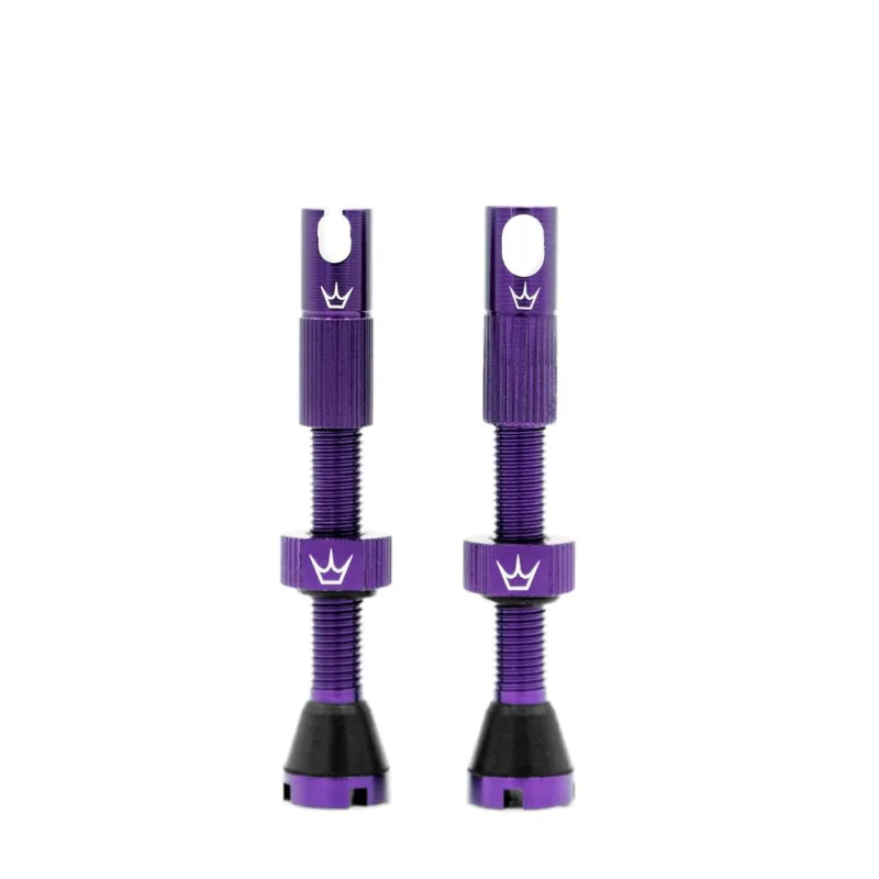 Peaty's x Chris King Tubeless MK2 Valves - 42mm - Violet