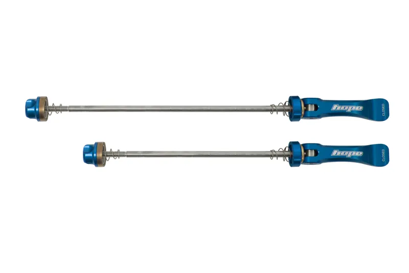 Hope FATSNO 190mm Quick Release Skewer - Pair - Blue