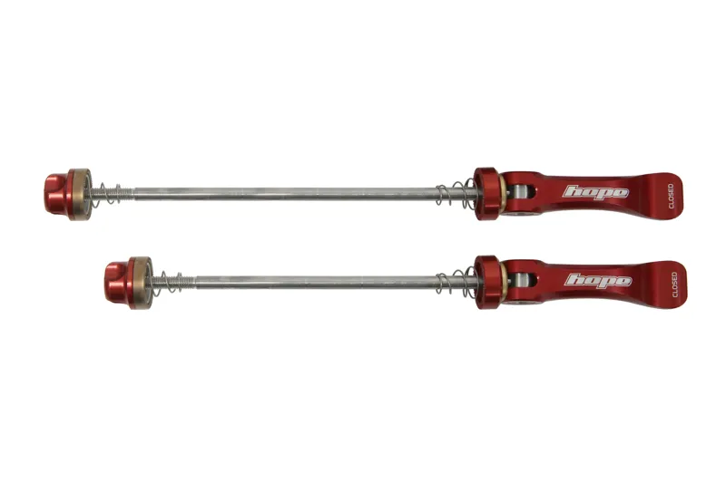 Hope 100mm Quick Release Skewer - Pair - Red
