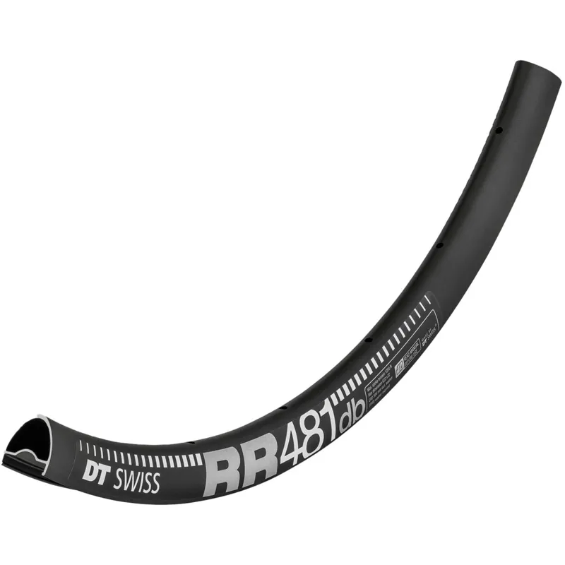 Dt Swiss RR 481 DB SBWT 24h Presta Drilled Disc Brake 700c Rim - Black