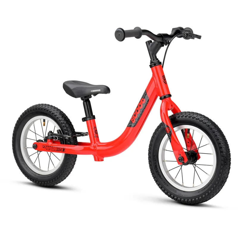 Ridgeback Scoot 12w 2026 Kids Balance Bike - Racer Red-1