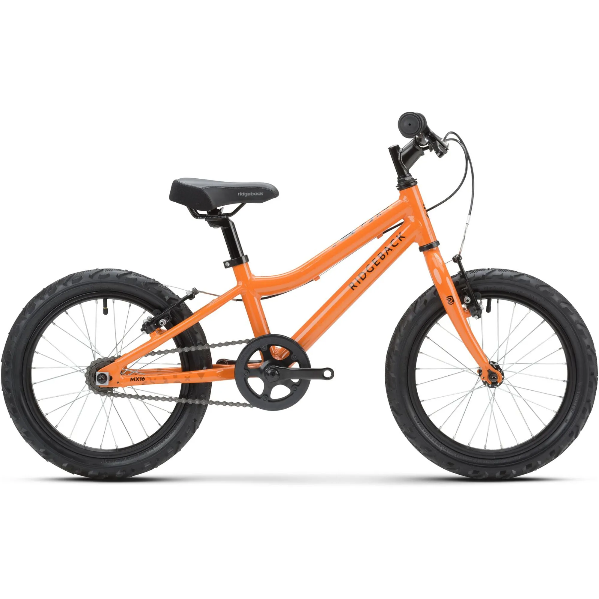 Ridgeback MX16 16 Inch 2024 Kids Bike Orange Zesty Bestie