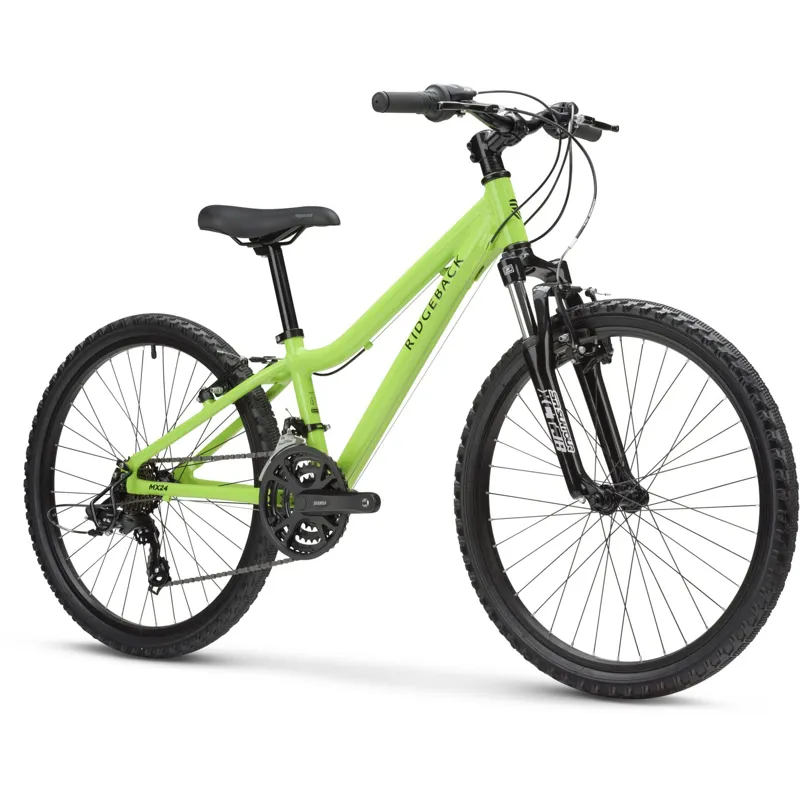 Ridgeback MX24 24 Inch 2024 Kids Bike - Extreme Green-1