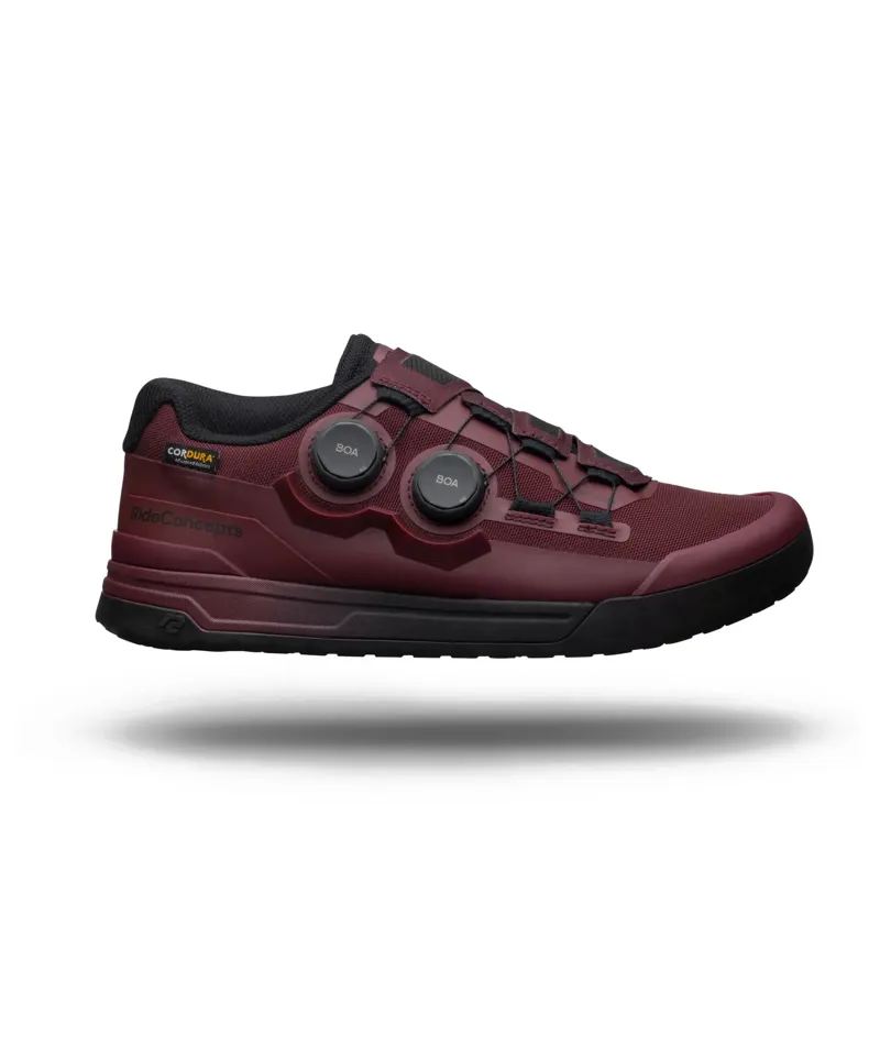 Ride Concepts Hellion Elite BOA Men's Flat MTB Shoes - Crimson-1