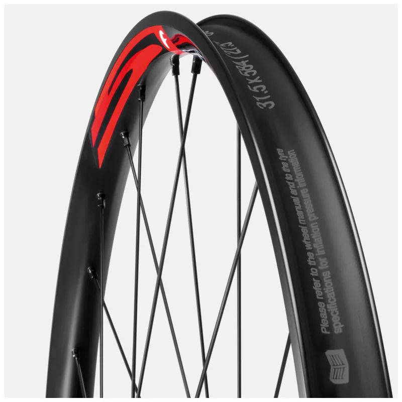 Fulcrum Red Zone 5 29er Centrelock Boost MTB Wheelset - Black/Red