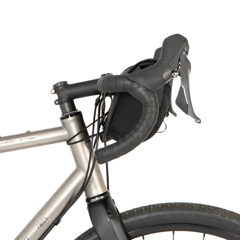 Restrap Rolltop Canister Handlebar Bag - 4 Litre - Black-2