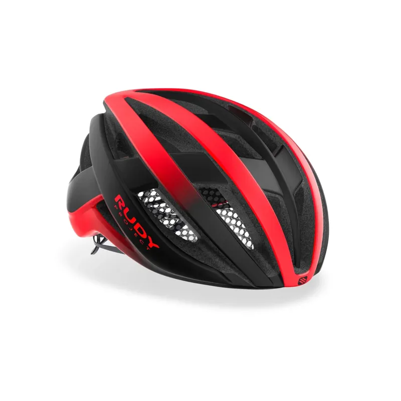Rudy Project Venger Road Helmet - Red/Matt Black