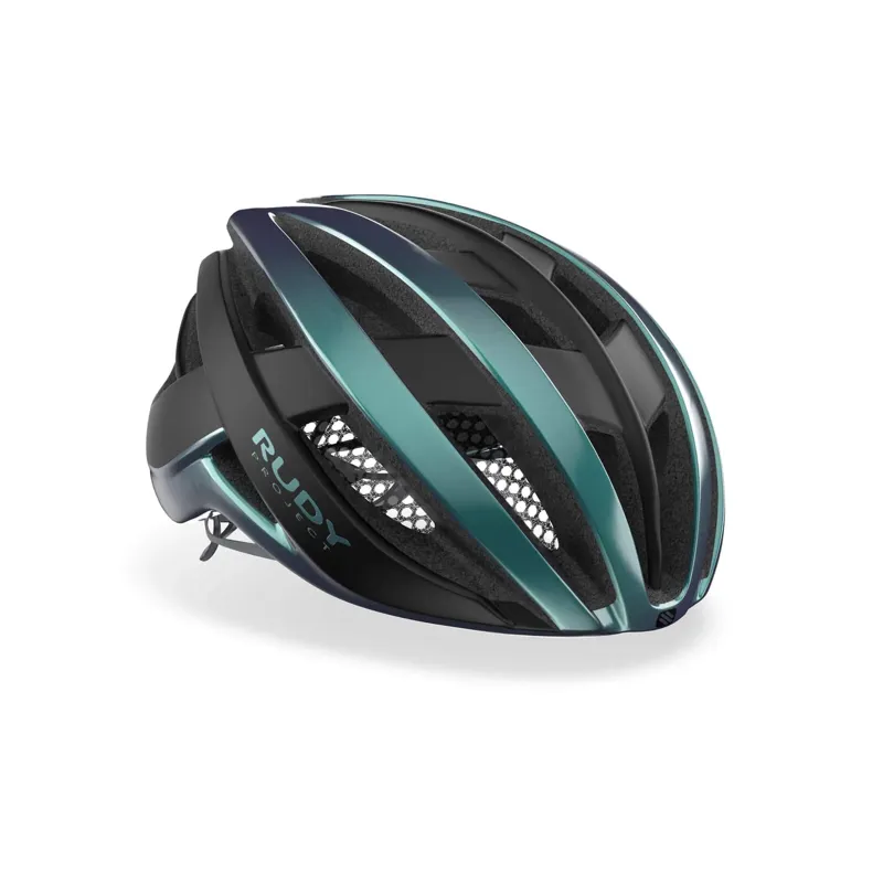 Rudy Project Venger Road Helmet - Shiny Iridescent Blue