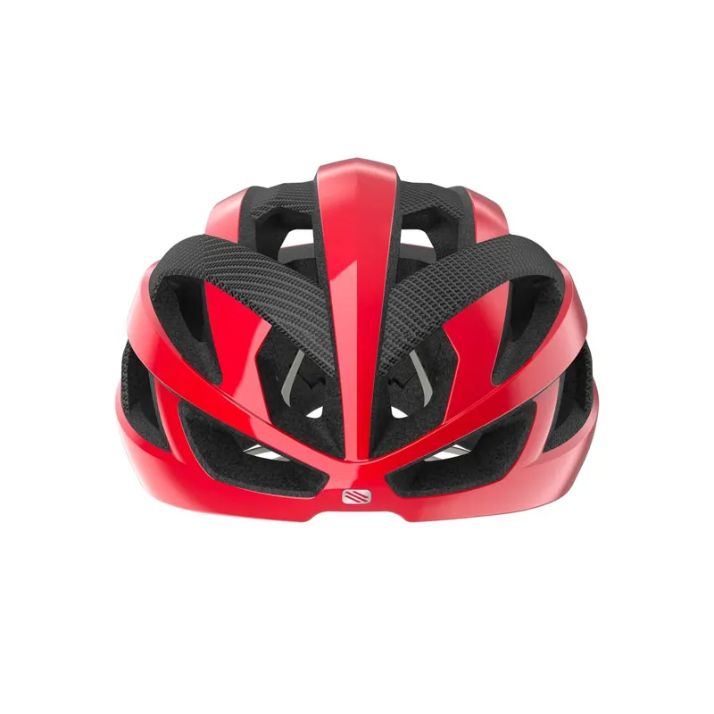 Rudy Project Rebel Road Helmet - Shiny Carbon Red Comet-1